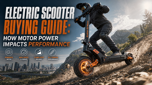 Electric Scooter Buying Guide: How Motor Power Impacts Performance